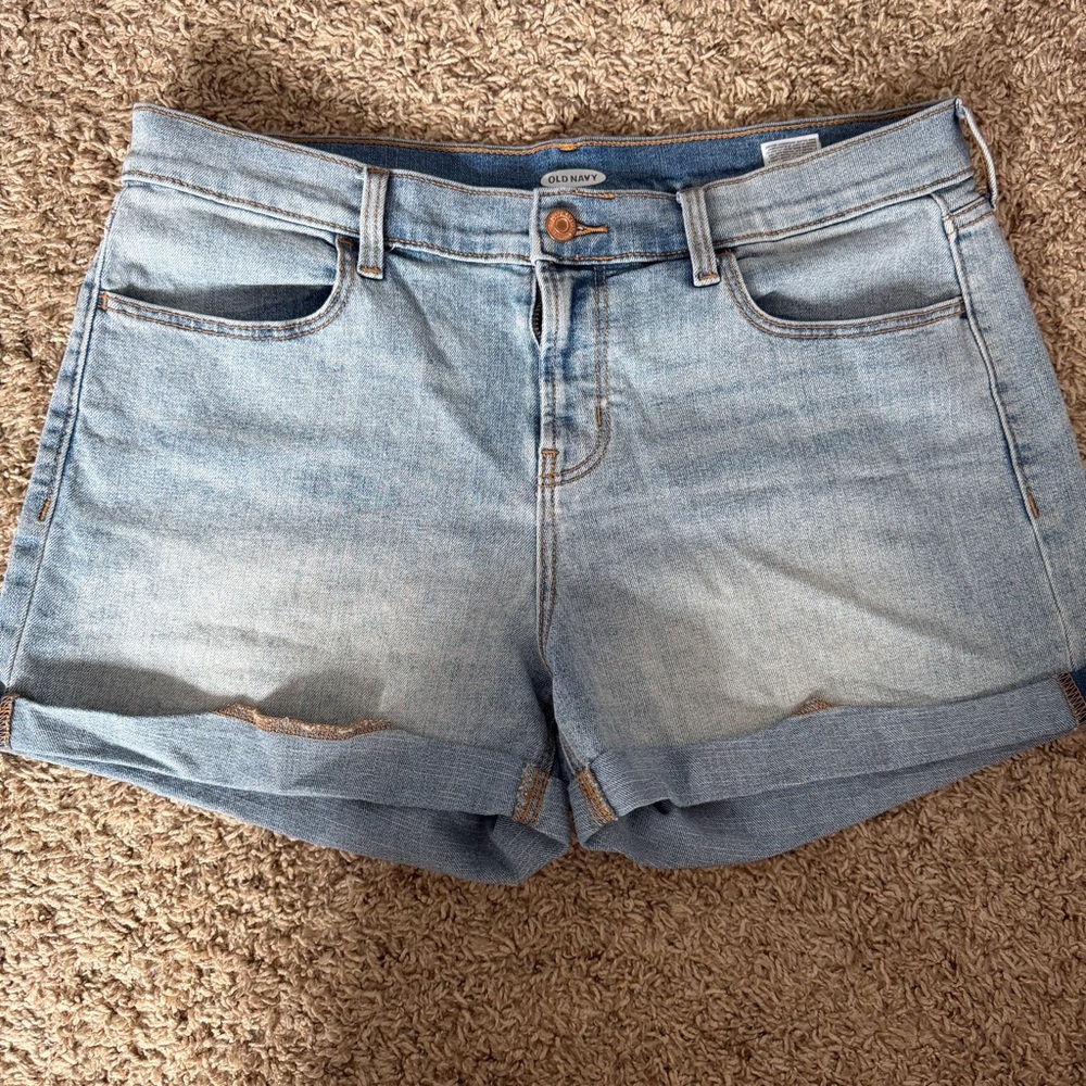 Old Navy Light Blue Jean Shorts